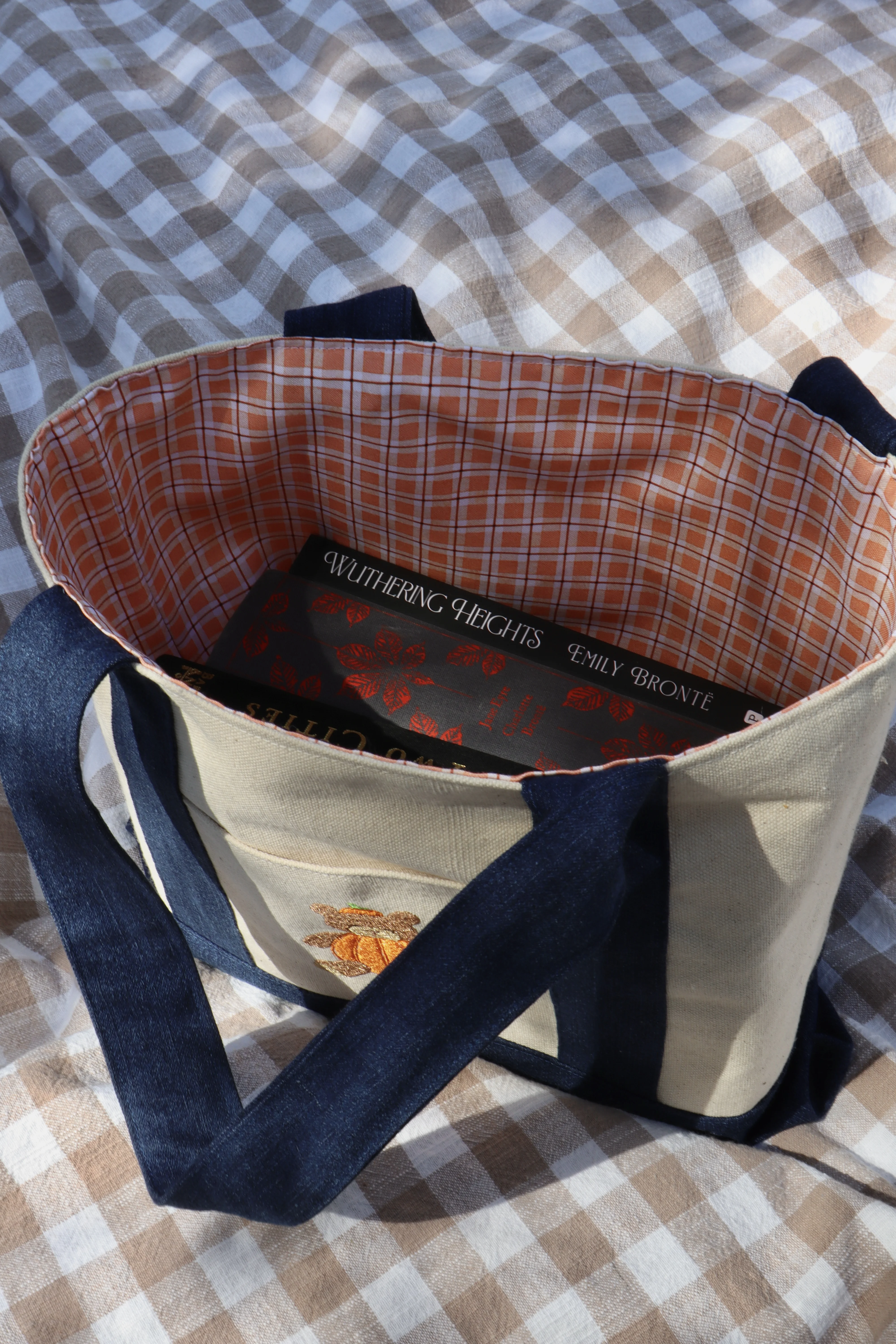 Great Pumpkin Bear Tote